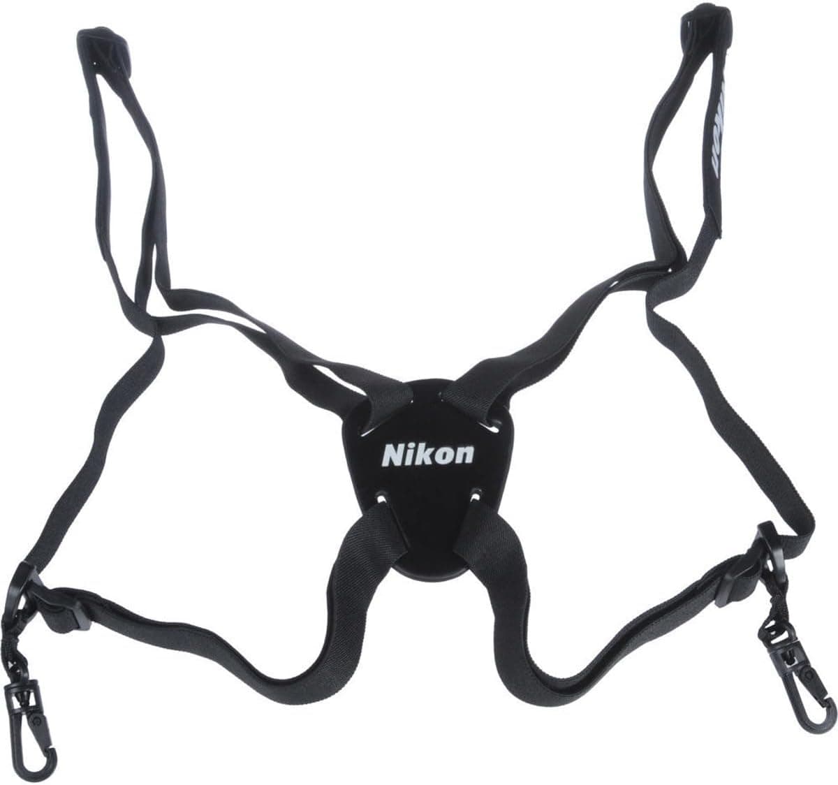 Nikon 6121 PROSTAFF Bino Harness Black Lightweight Shoulder Weight Distribution for Binoculars