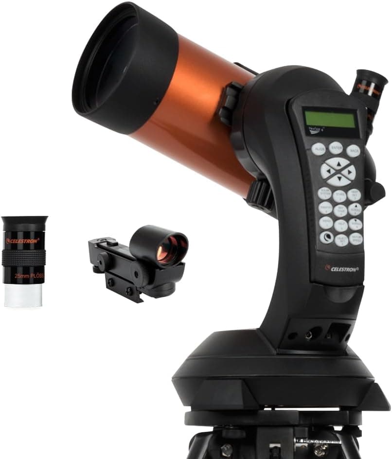 Celestron NexStar 4SE Computerized Telescope, 4-Inch Maksutov-Cassegrain, Automated GoTo Mount, SkyAlign
