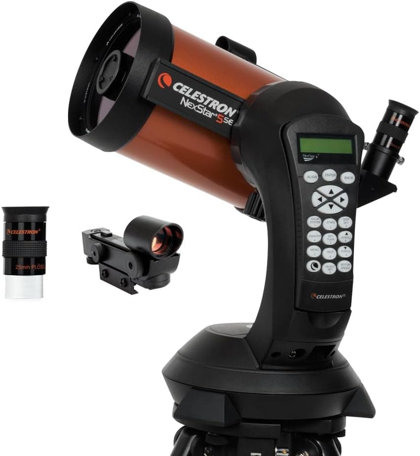 Celestron NexStar 5SE Computerized Telescope, 5-Inch Schmidt-Cassegrain, Automated GoTo Mount with SkyAlign