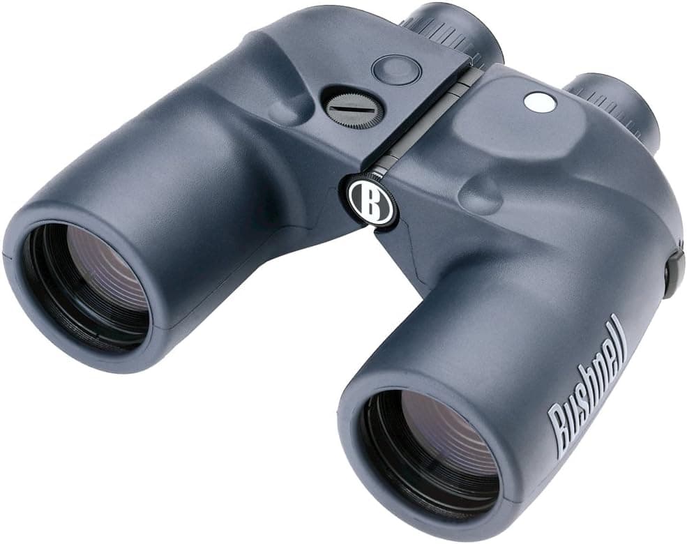 Bushnell Marine 7x50 Waterproof Binoculars with Compass for Boating and Water Navigation