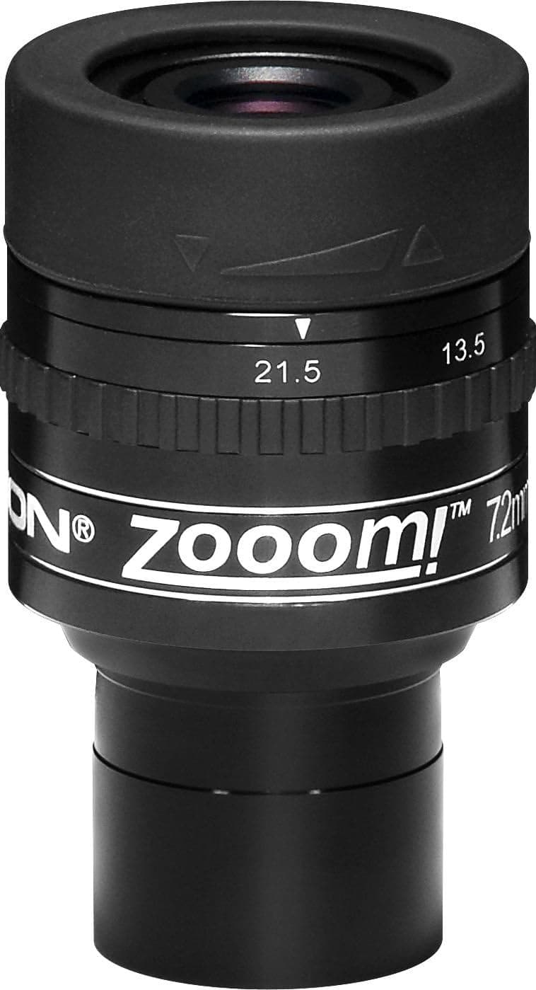 Orion 8250 7.2-21.5mm Zoom Telescope Eyepiece Fully Multi-Coated 7-Element 15mm Eye Relief