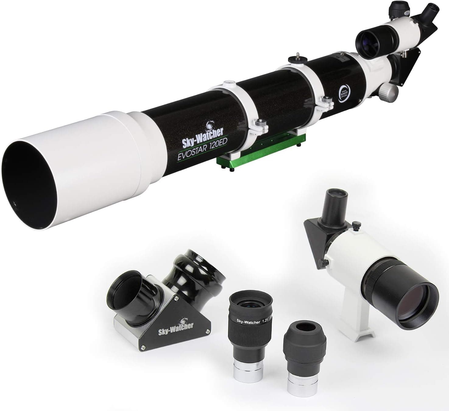 Sky-Watcher EvoStar 120 APO Doublet Refractor - Compact Portable Optical Tube for Astrophotography & Visual