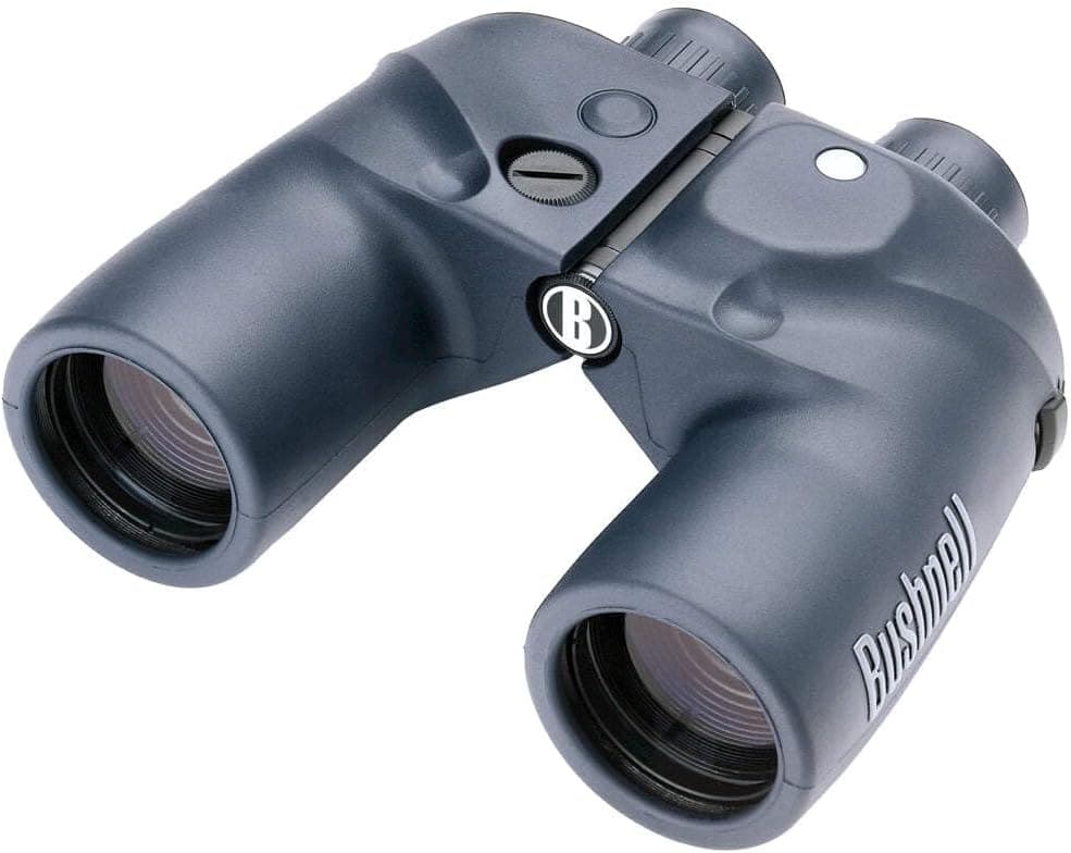 Bushnell Marine 7x50 Waterproof Fogproof Binoculars with Internal Rangefinder and Illuminated Compass