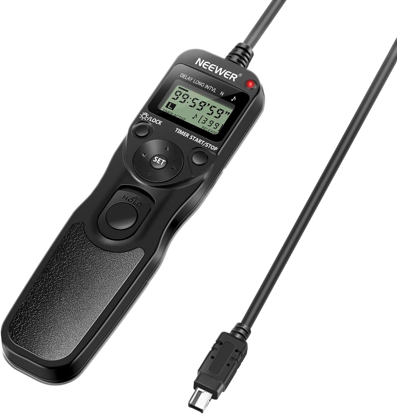 Neewer Digital Timer Remote Shutter Release Intervalometer for Nikon D90 D600 D3200 D5300 D7000 DSLR
