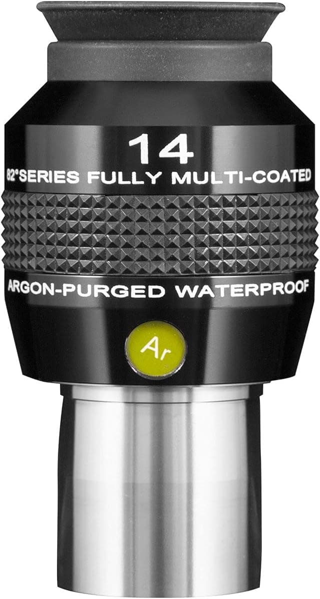 Explore Scientific 82 Degree Waterproof Telescope Eyepiece 14mm Focal Length 1.25 inch