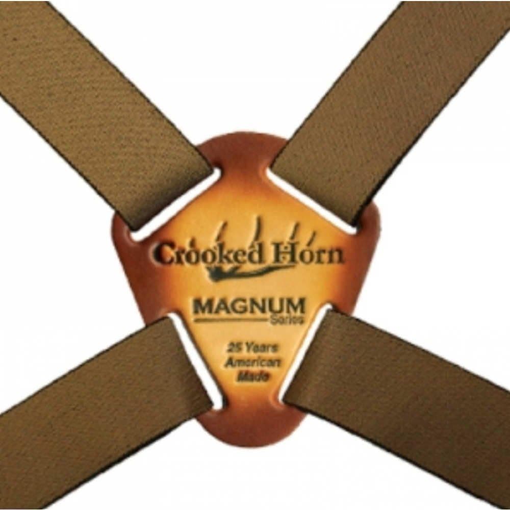 Crooked Horn Outfitters Magnum Binocular Harness System Wide Straps for Heavy Binoculars