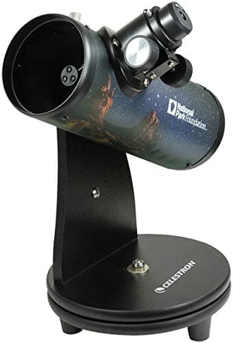Celestron NPF FirstScope 76 Tabletop Dobsonian Telescope for Beginners | 76mm Newtonian Reflector, Tabletop Dobsonian Mount, Moon & Planet Viewing, Compact Desktop Design, Grab-and-Go Astronomy
