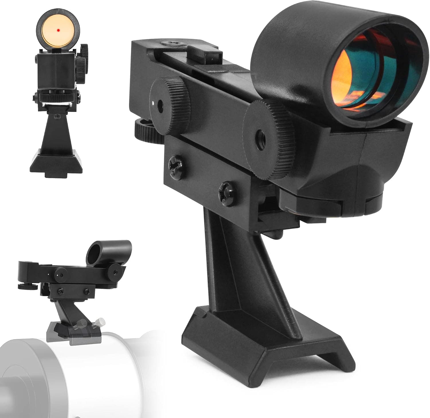 Astromania StarPointer Finderscope for Astronomical Telescopes Reflex Viewfinder Red Dot Finder with Slide-in Bracket