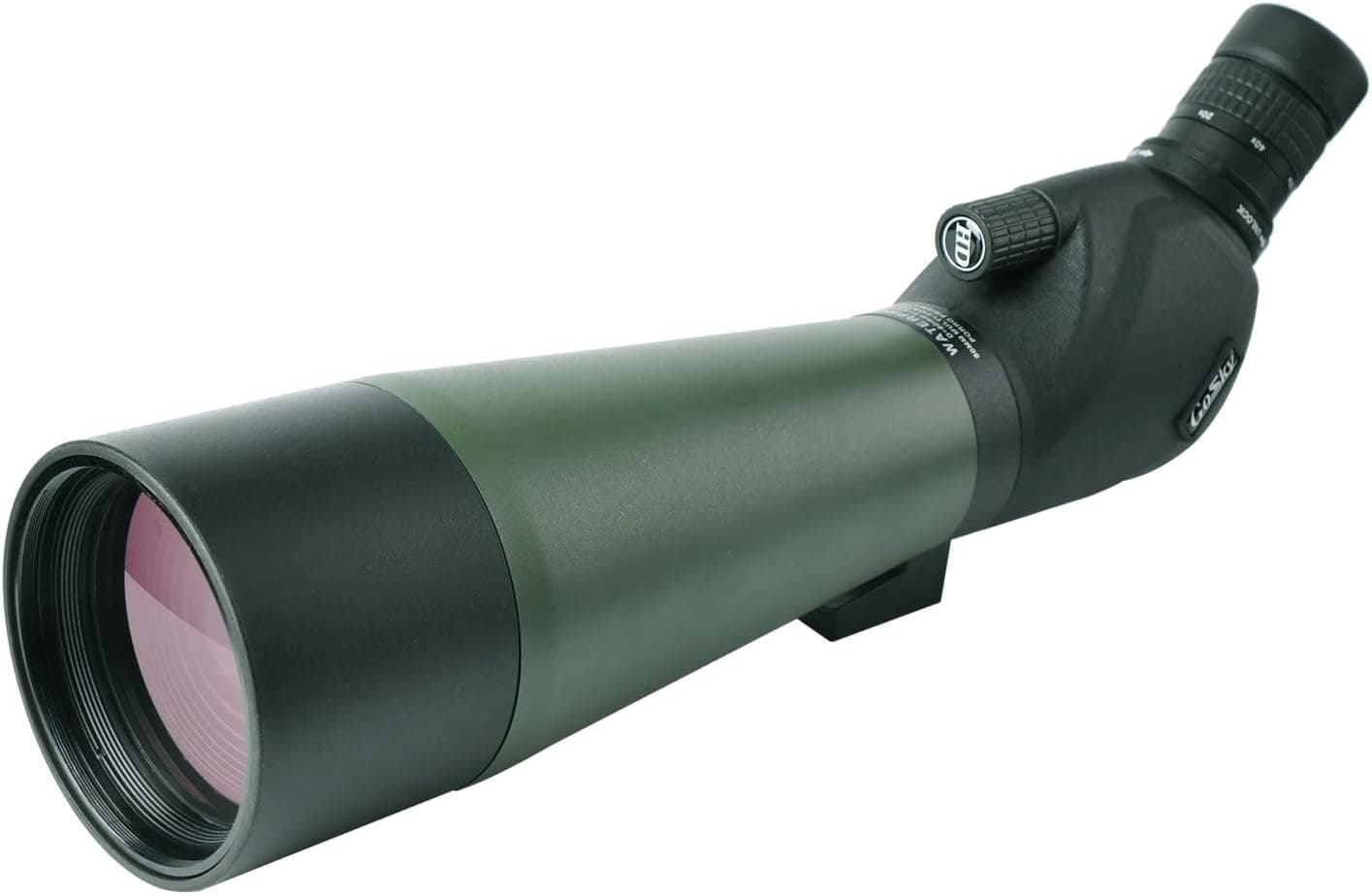 Gosky 20-60x80 Porro Prism Spotting Scope Waterproof for Bird Watching Target Shooting with Tripod