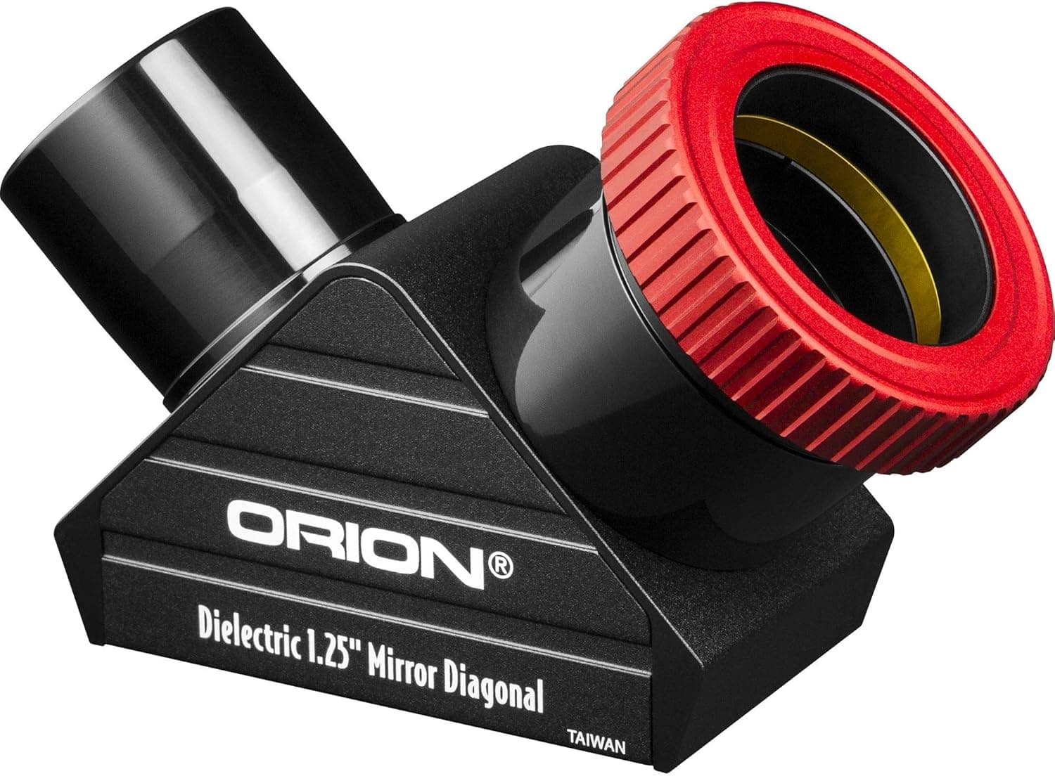 Orion 1.25 Inch Twist-Tight Dielectric Mirror Star Diagonal for Refractor and Cassegrain Telescopes