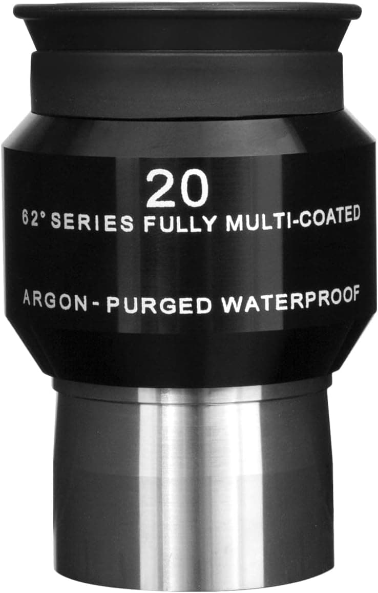 Explore Scientific 62 Degree 20mm Waterproof Telescope Eyepiece 1.25 inch