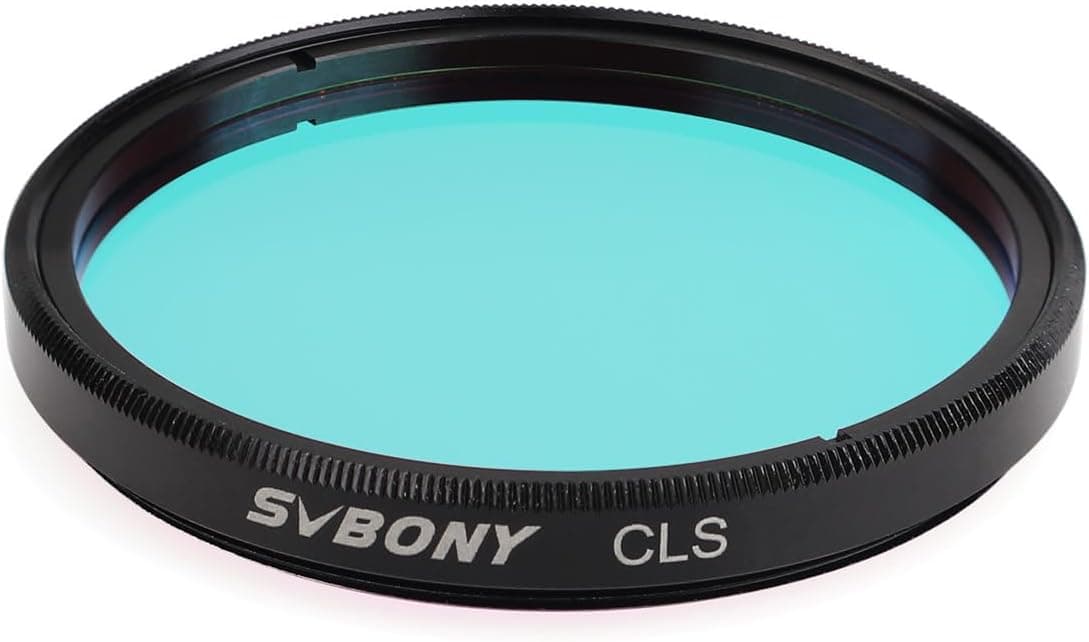 SVBONY Telescope Filter 2" CLS Broadband Filter Reduce City Light Pollution for Deep Sky Visual Astronomical Photography