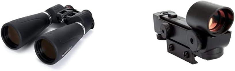 Celestron 15x70 SkyMaster Pro Binoculars for Astronomy with 51630 Star Pointer Finderscope, Black