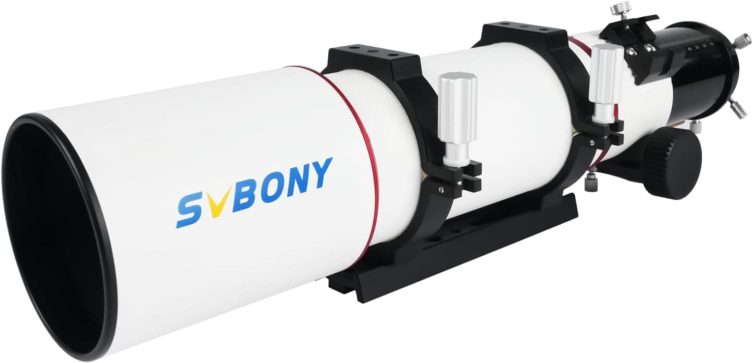SVBONY SV550 Telescope - 80ED F6 Triplet Apochromatic Refractor OTA, 2.5in Focuser for Deep Sky Astrophotography