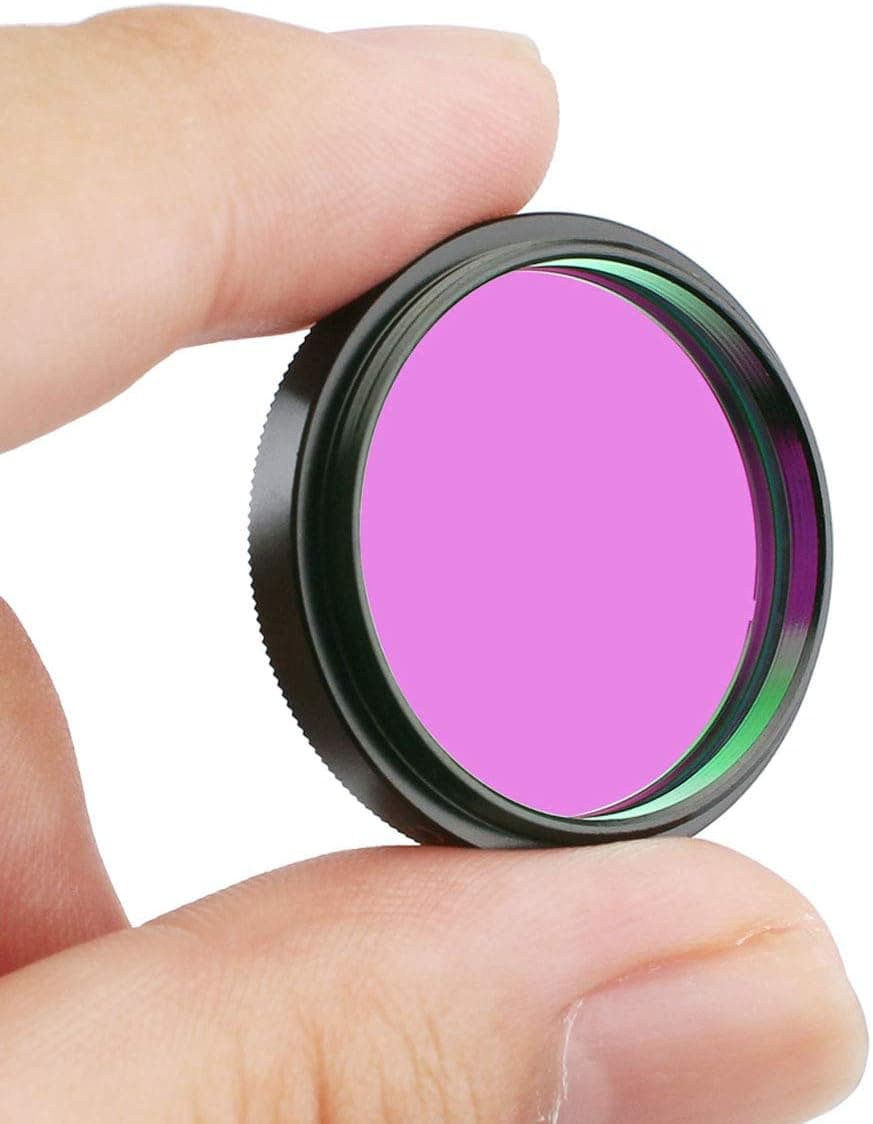 SVBONY Telescope Filter 1.25 inches UHC Filter Bundle with 1.25 inches CLS City Light Pollution Reduction Filter