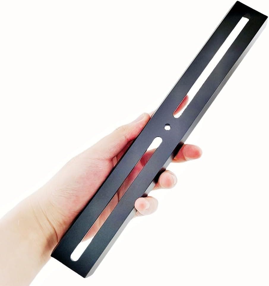 Dovetail Rail 300mm 11.8 inch Bar Kit for Vixen-Style Dovetail Plate to Couple Telescope Tubes