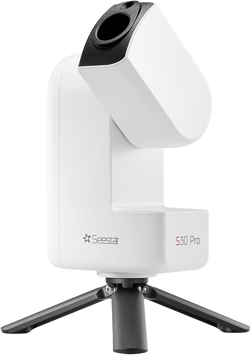 ZWO Seestar S30 Pro Smart Telescope - 4K Dual Camera, Auto Tracking & GoTo, One-Tap Capture & Processing